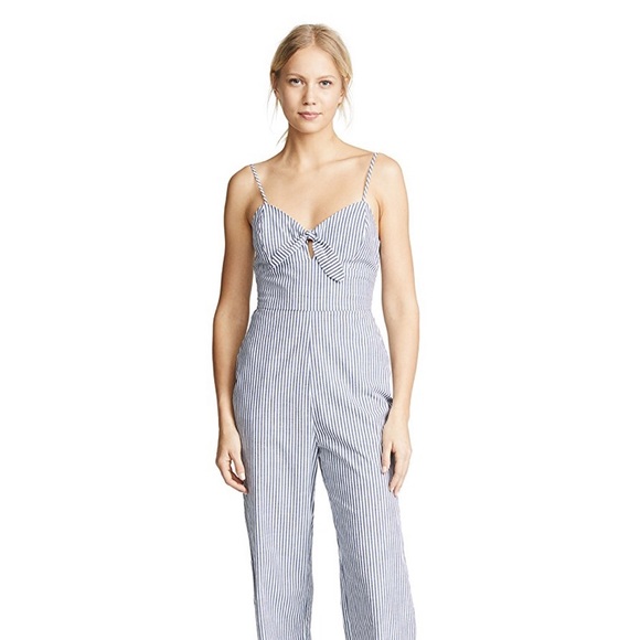 WAYF | Massa Tie Knot Jumpsuit - Picture 5 of 8